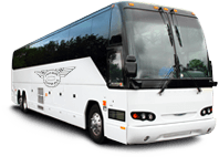 Galveston Bus Charters full size charter bus